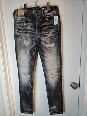 PRPS Cayenne Fit Men’s Distressed Black Jeans 33